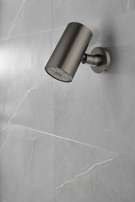 Mueller Be hoofddouche rond gunmetal PVD