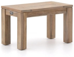 Picknickbank ROUGH  | Teakhout | 1 persoon | Tuinbank Old Teak Greywash | 75cm | Kees Smit Tuinmeubelen