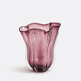 Vaas in glas H25 cm, Oralia