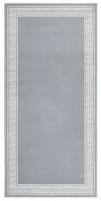vidaXL Tapijtloper 80x150 cm BCF grijs met motief