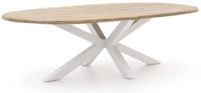 Tuin eettafel ROUGH | Ovaal | Tuintafel Teakhout | 280x130cm | 8 personen | Kees Smit Tuinmeubelen