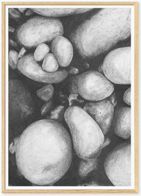 Poster Stones Under Water