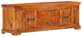 vidaXL Tv-meubel 119x30x40 cm massief acaciahout