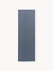 Outdoor dubbelzijdige loper Cort met zigzag patroon
