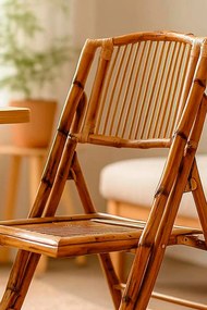 Pak 4 Danie Bamboo klapstoelen in