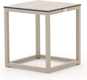 Loungetafel Tierra Outdoor | Vierkant  | Tuintafel Kunststof | 40x40cm | Kees Smit Tuinmeubelen