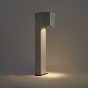 Modern buiten paaltje grijs 65cm IP44 - Pompei