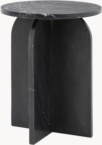 Ronde marmeren bijzettafel Amalfi