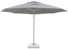 Zweefparasol  3.5m S2 Excellent (excl. voet) Grijs-antraciet Camello Luna