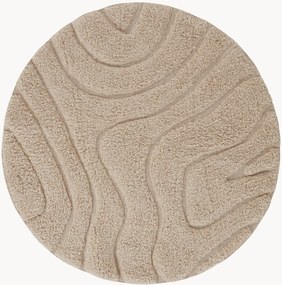 Ronde katoenen badmat Strandängen