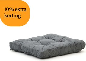 + 10% kassakorting | Loungekussen Tuin | Grijs-Antraciet | Dralon | Madison | 73x73cm | Kees Smit Tuinmeubelen
