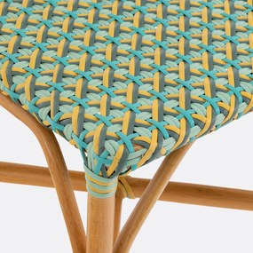 Set van 2 gevlochten stoelen, Musette