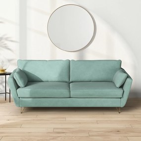 4- of 5-zits velours slaapbank Topim