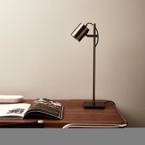 Verstelbare spot lamp met grafiet afwerking, Girevole