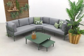 Garden Impressions Nina loungeset - Moss green/light grey