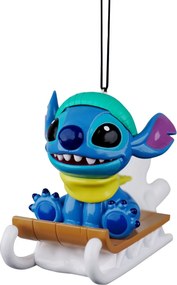 Kurt S. Adler - Disney© kerstornament - Stitch op slee