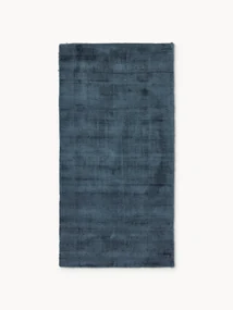 Handgeweven viscose vloerkleed Jane