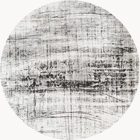 Wasbaar rond jacquard in- en outdoor vloerkleed Griff