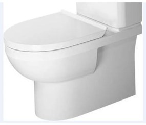 Duravit No.1 Duoblokpot zonder reservoir 400x39x36.5cm Wit 21820900002