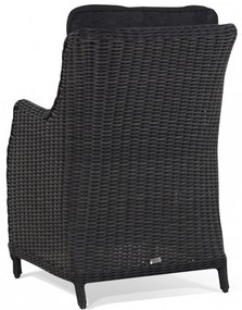 Tuinset 6 personen 260 cm Wicker Grijs Garden Collections Buckingham/Trente