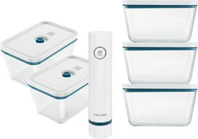 ZWILLING Fresh &amp; Save Meal prep bundel, 6-delig / L, glas, La-Mer - Fresh &amp; Save - ZWILLING