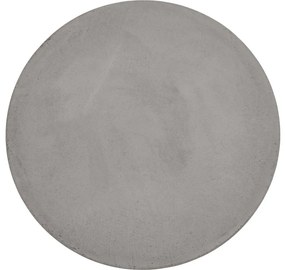Goossens Salontafel Stone rond, beton grijs, urban industrieel, 70 x 40 x 70 cm