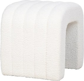 Colma Poef Teddy - White