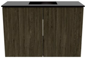 Mondiaz Joya 60cm toiletmeubel shadow met wastafel faye midden zonder kraangat urban