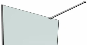 van Rijn ST01 inloopdouche met helder glas 90x200cm chroom