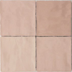 By Goof Moos mozaïek 13x13cm roze