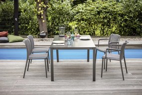 Kettler Cubic aluminium tuintafel 160x95 cm. - Antraciet