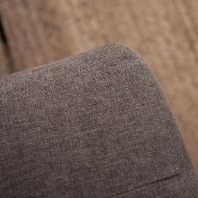PEPP Interiors Oreo Bruine Bank Hoge Poot Chaislongue Links