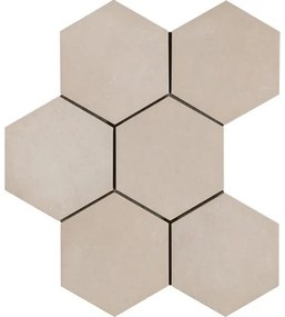 Ragno Rewind Vloer- en wandtegel hexagon 18x21cm 9.5mm R9 porcellanato Corda 1030897