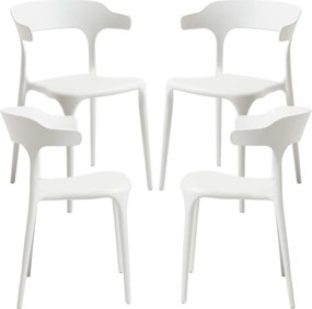 Set 4 Teul Stoelen