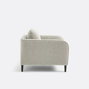 Fauteuil, gevlekte structuurstof, Amy