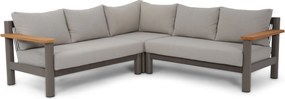 Hoek loungeset 5 personen Rope Taupe  Santika Furniture Santika