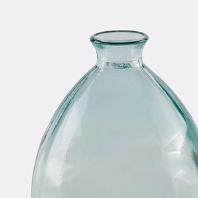 Vaas dame-jeanne in glas H19 cm, Izolia