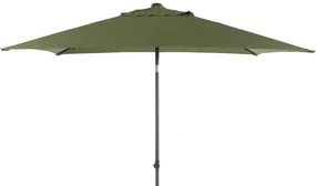 4 Seasons Outdoor Oasis Parasol met groen doek 200 x 250 cm Parasol weerbestendig