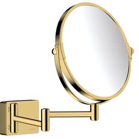 Hansgrohe Addstoris make-up spiegel 3x vergroting polished gold optic 41791990