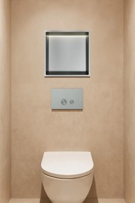 Hotbath &More inbouwnis met verlichting 30x30x10cm RVS
