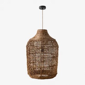 Plafondlamp Arantxa Natuurlijk - Zwart & Ø38 Cm Arantxa - Sklum