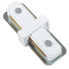 1-fase railsysteem met 6 spots wit verstelbaar - Magnax Jeana