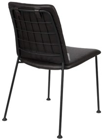 Zuiver Stoel Fab Chocolate Zwart