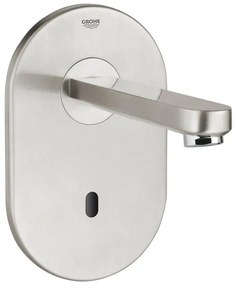 GROHE Eurosmart Cosmopolitan E afbouwdeel v wandkraan met uitloop 17cm zonder menging met tranformator 230V RVS 36335SD0