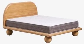 Bicheno Mangohouten Bed Mangohout & 160 X 200 Cm & 160 X 200 Cm - Ivanor - Sklum
