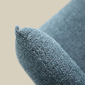 Elektrische Relaxfauteuil Stof Lichtblauw