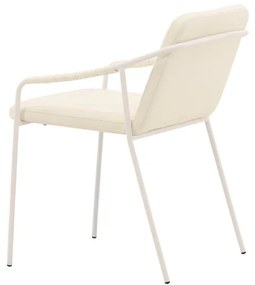 Jörn Eetkamerstoel - Mattias  - Beige - PU-Leer  - Jörn