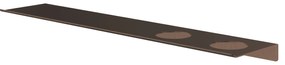 Hotbath &More planchet 60cm met twee uitsparingen voor een zeepdispenser of beker Tuscan bronze