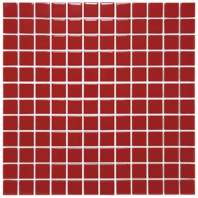 The Mosaic Factory Barcelona vierkante mozaïek tegels 30x30 rood