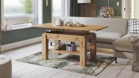ASTORIA eik artisan, opklapbare salontafel